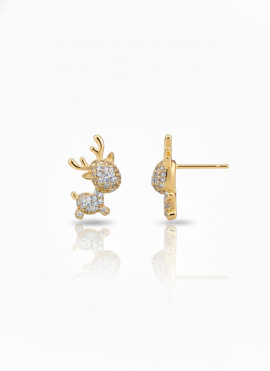Reindeer Stud Earrings