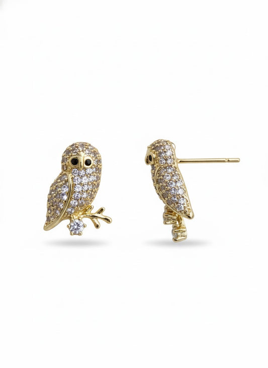 Owl Stud Earrings