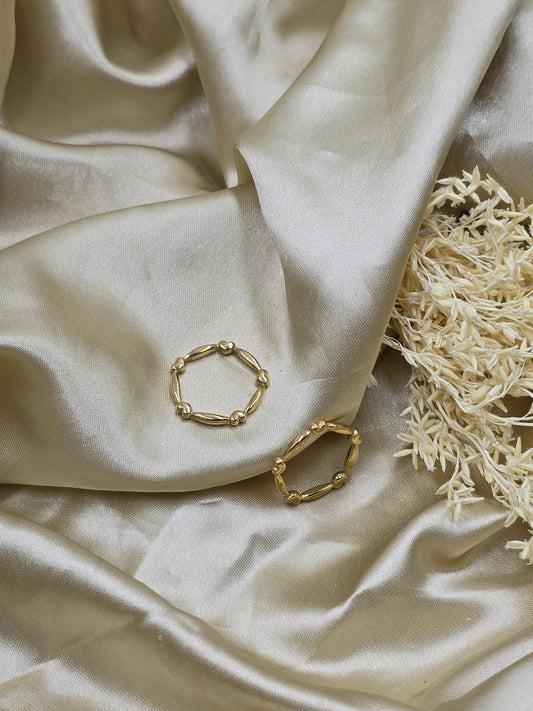 Bamboo Bliss Finger Ring