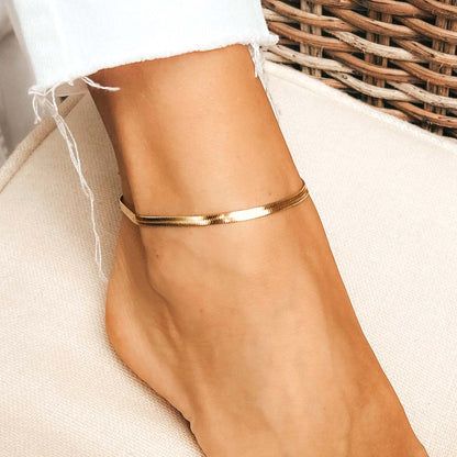 Snake Chain Ankle