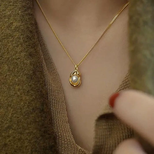 Pearl Gold Necklace