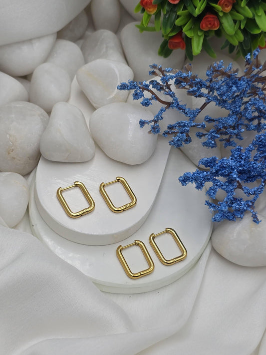 Square Hoop Earrings