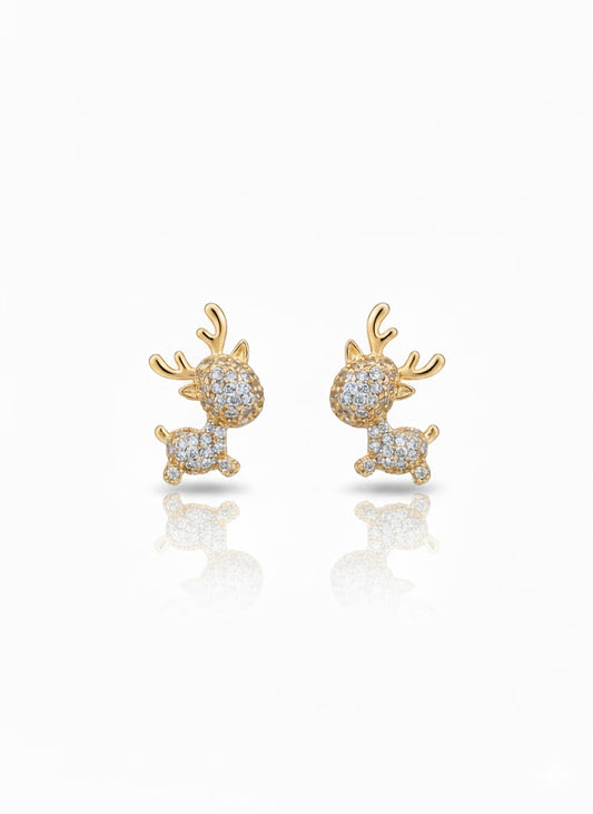 Reindeer Stud Earrings