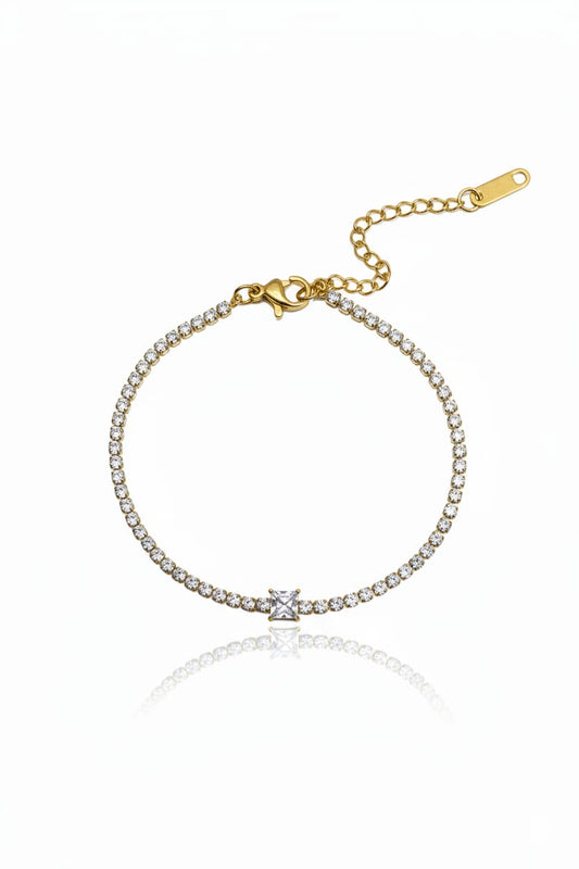Solitaire Diamond Bracelet