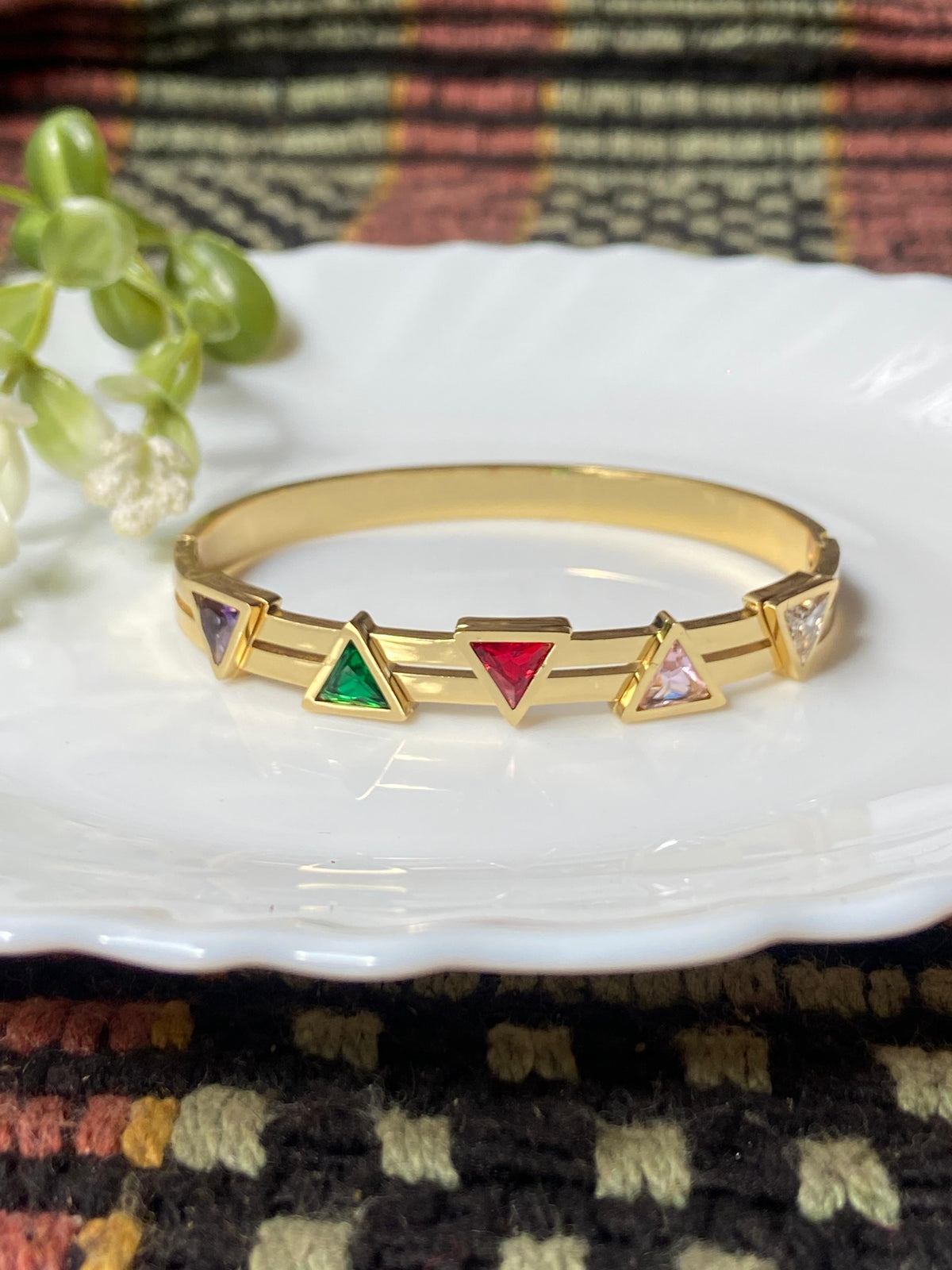 Prism Glow Multi-Stone Kada